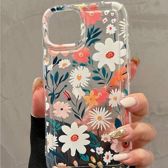 ⚠️Clearance iPhone 15/Pro/Pro Max Floral Phone Case - Picture 2 of 4